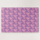 Puzzle Motoneige en Camouflage rose (Horizontal)