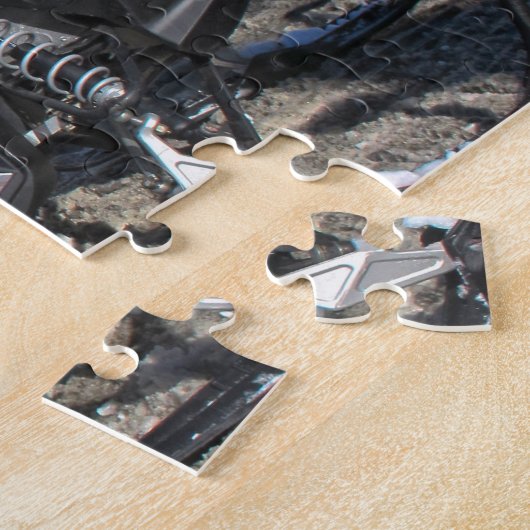 Puzzle Motoneige Québec Canada. (Côté)