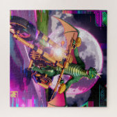 Puzzle Motorcycle Racing Dragon (Horizontal)