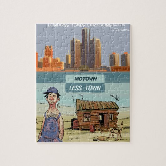 Puzzle Motown LessTown Funny (Vertical)