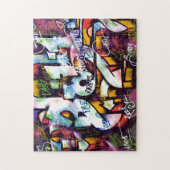 Puzzle Mots Graffiti colorés (Vertical)