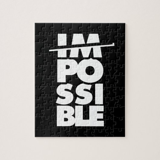 Puzzle Mots possibles Impossible, motivation (Vertical)