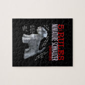 Puzzle Mouchoir |5 Rules For Miniature Schnauzer Owners (Horizontal)