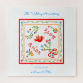 Puzzle Mouchoirs d'amour de Valentine (Vertical)