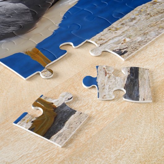 Puzzle Mouette à la plage (Côté)