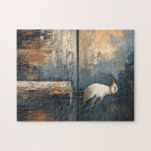 Puzzle Mouette sur une peinture à l'huile post (Horizontal)