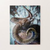 Puzzle Mouflon sur le lac (Vertical)