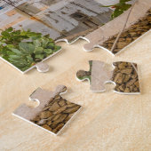 Puzzle Moulin à vin traditionnel Village grec Mykonos Grè (Côté)