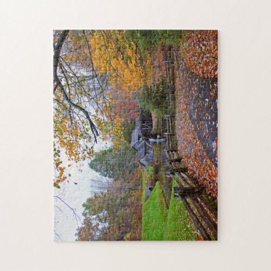 Puzzle Moulin de Mabry en automne (Vertical)