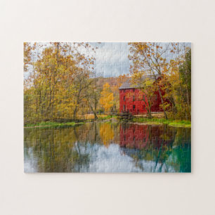 Puzzle Moulin et ressort d'allée