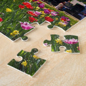 Puzzle Moulin Pays-Bas Tulip Garden Europe Jigsaw Pu (Côté)