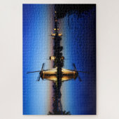 Puzzle Moulins à vent avec la réflexion de l'eau à (Vertical)