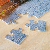 Puzzle Moulins à vent néerlandais Coucher de soleil nuage (Côté)