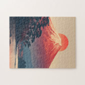 Puzzle Mount Fuji vintage (Horizontal)