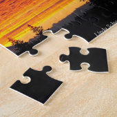 Puzzle Mount Rainier en zijn schaduw #7 Legpuzzel (Zijkant)