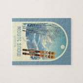Puzzle Mount Snow Vermont ski resort game (Horizontal)