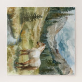 Puzzle Mountain Horse (Horizontal)