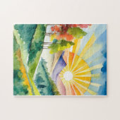 Puzzle : Mountain Majesty at Sunrise (Horizontal)