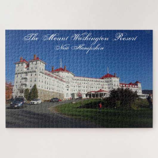 Puzzle Mountain Washington Resort New Hampshire Jigsa (Horizontal)