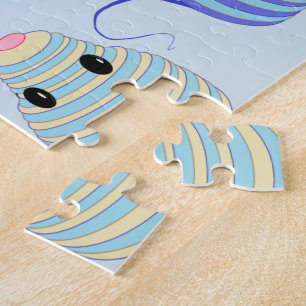 Puzzle Mouses bleu et Brown de Darlene