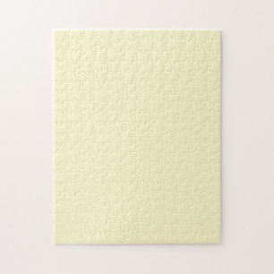Puzzle Mousseline de citron couleur unie
