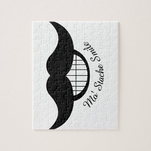 Puzzle Moustache (Vertical)