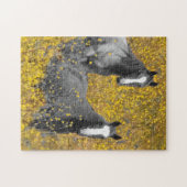 Puzzle Moutarde et chevaux (Horizontal)