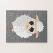 Puzzle Mouton blanc (Horizontal)