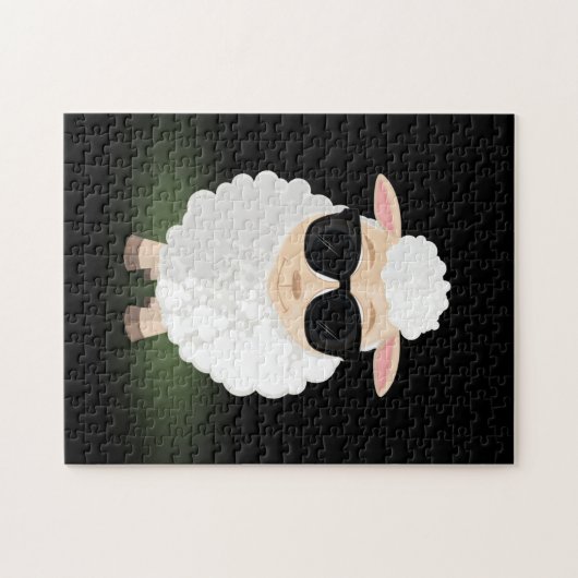 Puzzle Mouton cool (Horizontal)
