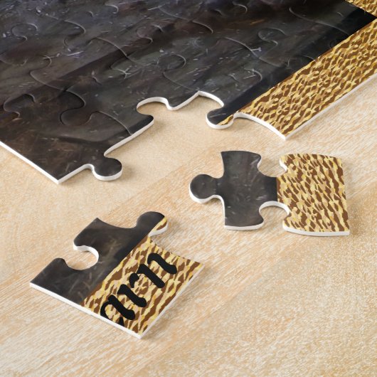 Puzzle Moutons dans la grange (Côté)