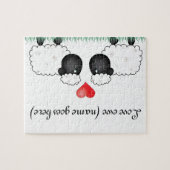 Puzzle Moutons de brebis d'amour (Horizontal)