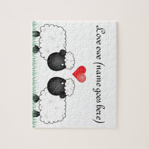 Puzzle Moutons de brebis d'amour