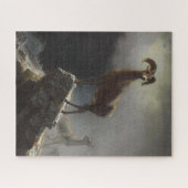 Puzzle Moutons des Rocheuses par Albert Bierstadt Découpa (Horizontal)