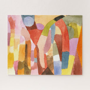 Puzzle Mouvement des chambres voûtées, Paul Klee
