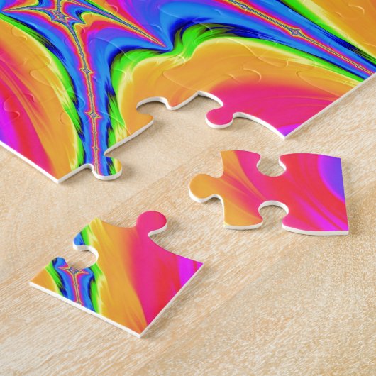 Puzzle Mouvements de fractale d'existence (Côté)