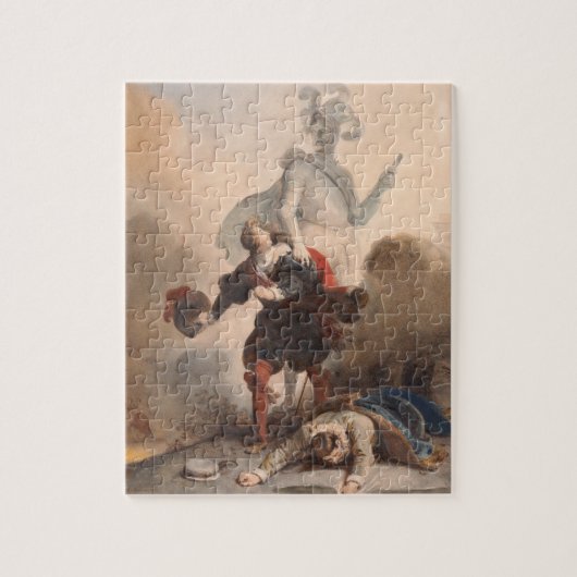 Puzzle Mozart Don Giovanni Opéra Illustration Vintage (Vertical)