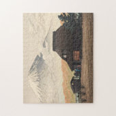 Puzzle Mt Fuji de Narusawa Hasui Kawase shin hanga art (Vertical)