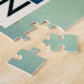 Puzzle Mt Fuji Japon affiche Voyage Art Vintage (Côté)