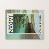 Puzzle Mt Fuji Japon affiche Voyage Art Vintage (Horizontal)