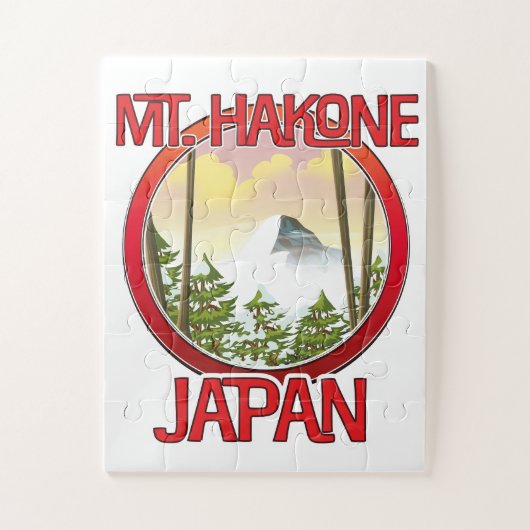 Puzzle Mt. Hakone Japon (Vertical)