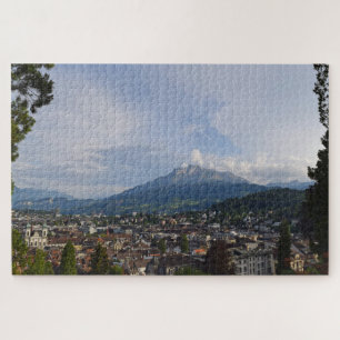 Puzzle Mt. Pilatus - Lucerne, Suisse - 20x30 - 1014 PCs