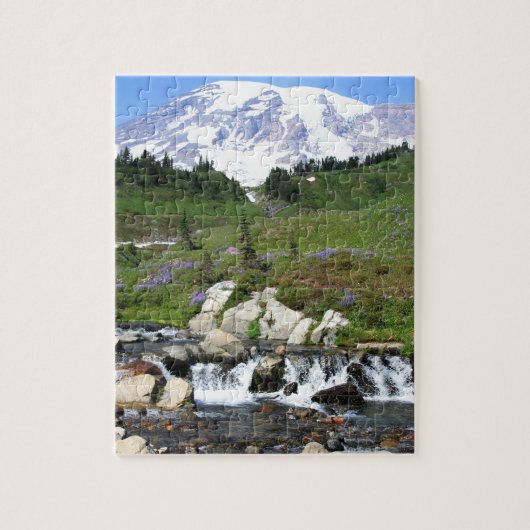 Puzzle Mt Rainer, crique d'Édith (Vertical)