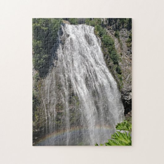 Puzzle Mt Rainier Arc-en-ciel aux chutes de Narada (Vertical)