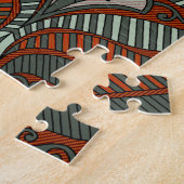 Puzzle Mughal Traditionnel : Impression, Conception De Ti (Côté)