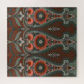 Puzzle Mughal Traditionnel : Impression, Conception De Ti (Horizontal)