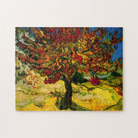 Puzzle Mulberry Tree Van Gogh Art (Horizontal)