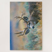 Puzzle Mule Deer Buck | Parc national du Grand Teton Wyom (Vertical)