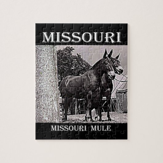 Puzzle Mule du Missouri (Vertical)
