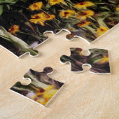 Puzzle Mulleins Black Eyed Susan Flower Art (Côté)