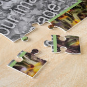 Puzzle Mulleins Black Eyed Susan Flowers Ajouter votre ph (Côté)